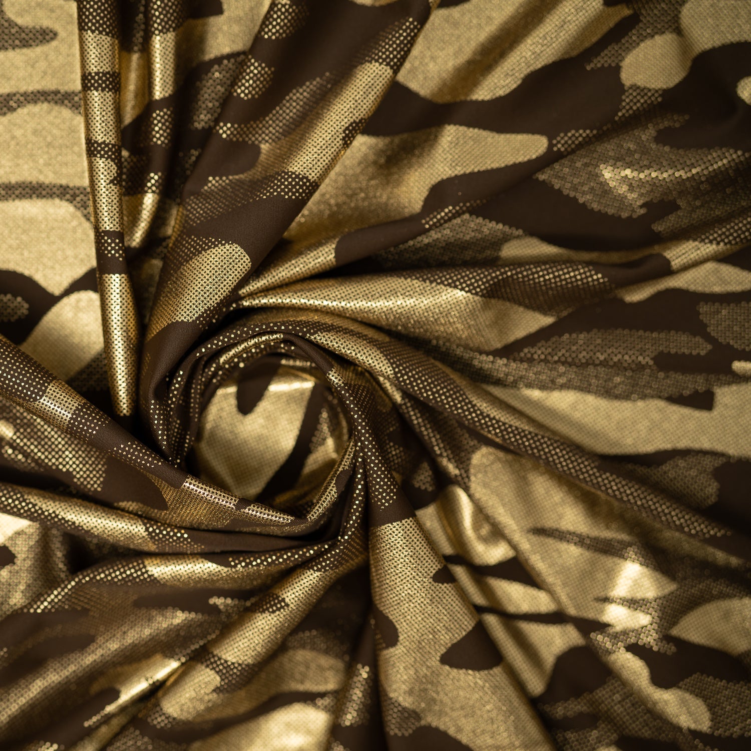 Nugi Foil Printed Spandex Fabric | CDW