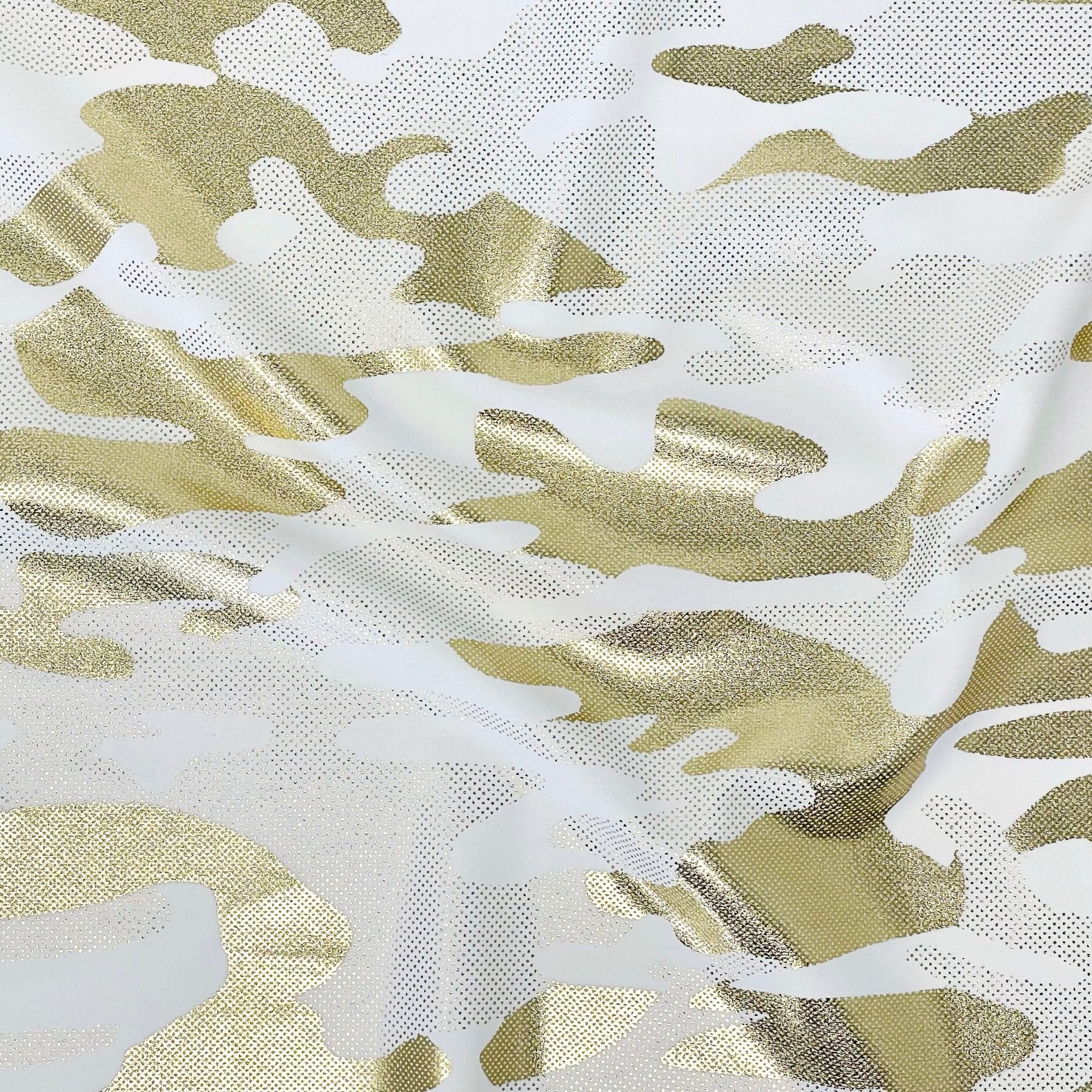 Nugi Foil Printed Spandex Fabric | CDW