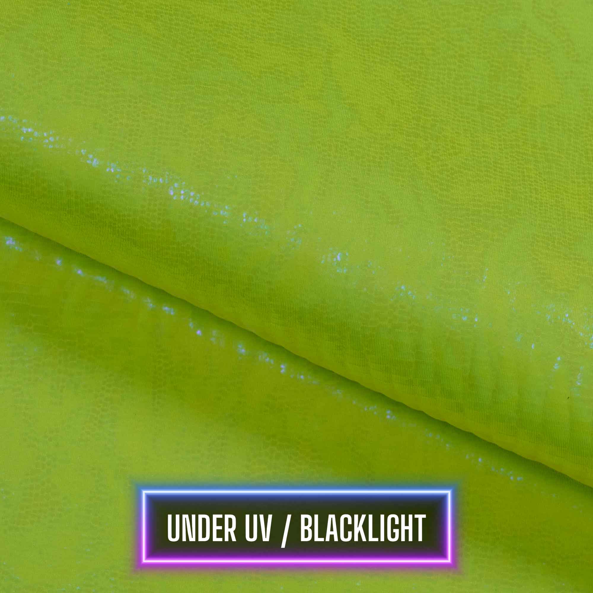 Oil Slick Python Hologram Spandex Fabric | CDW