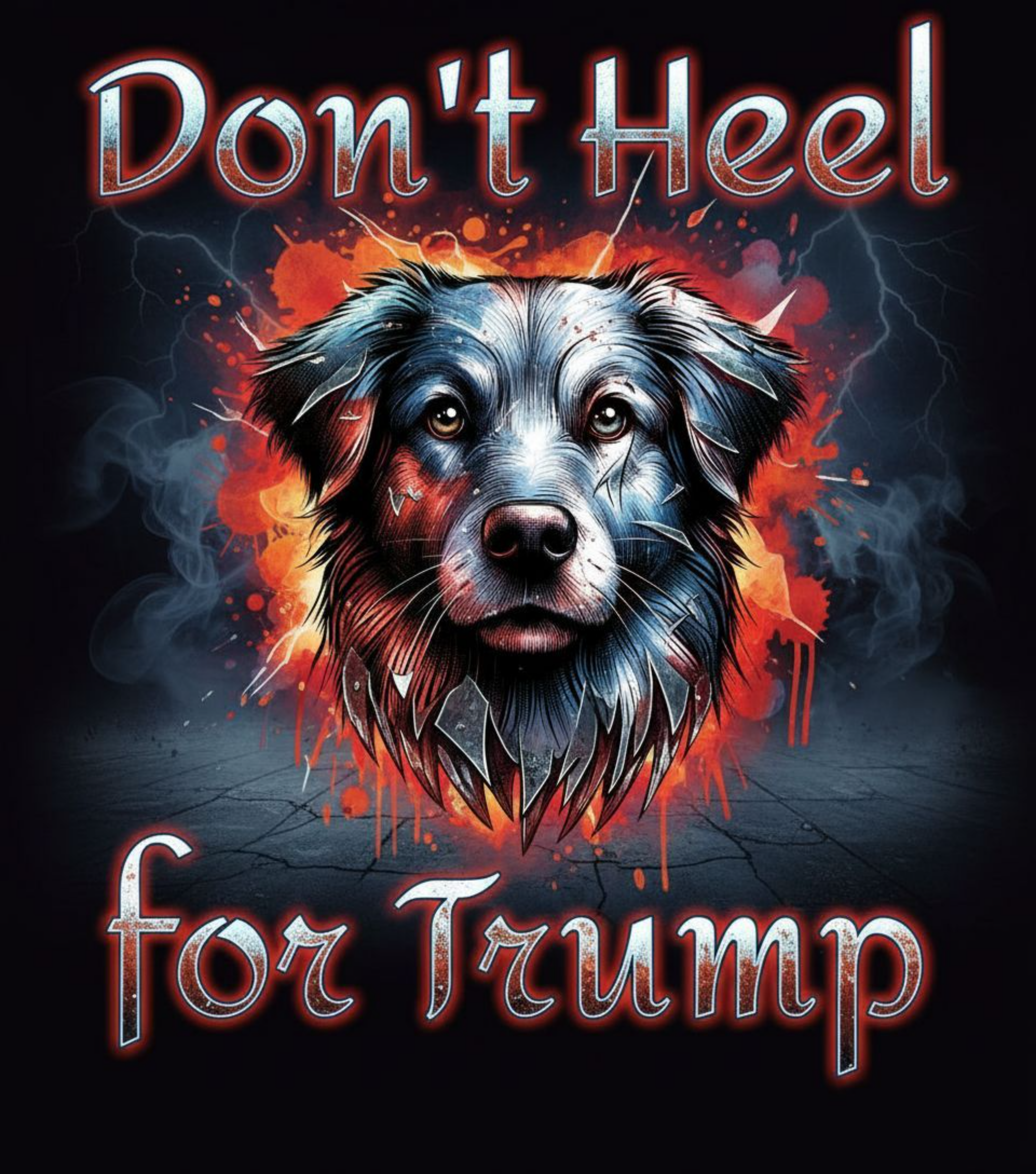 Resisbrownce "Don't Heel for Trump" Tee