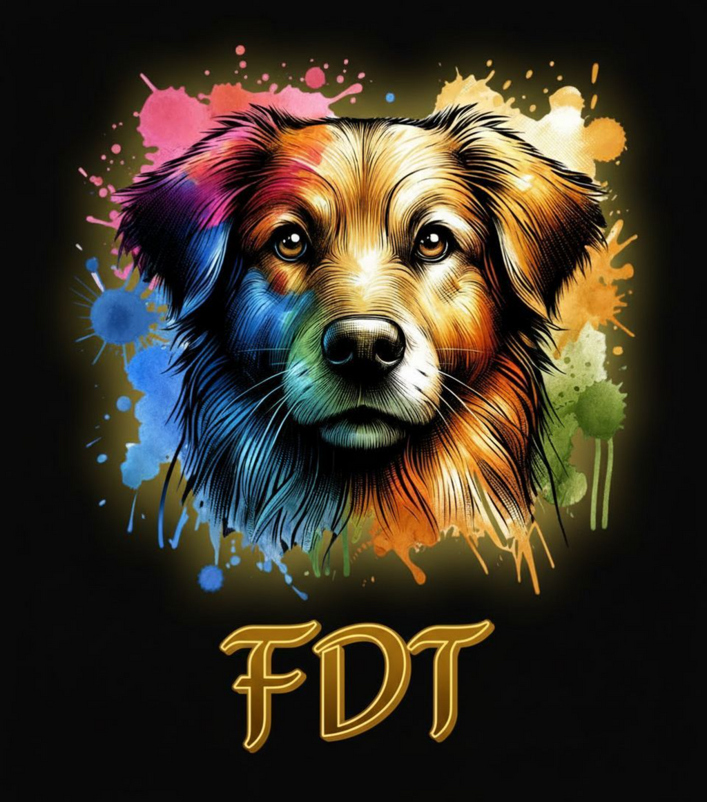 FDT Dog Tee | Subtle Anti-Trump Statement