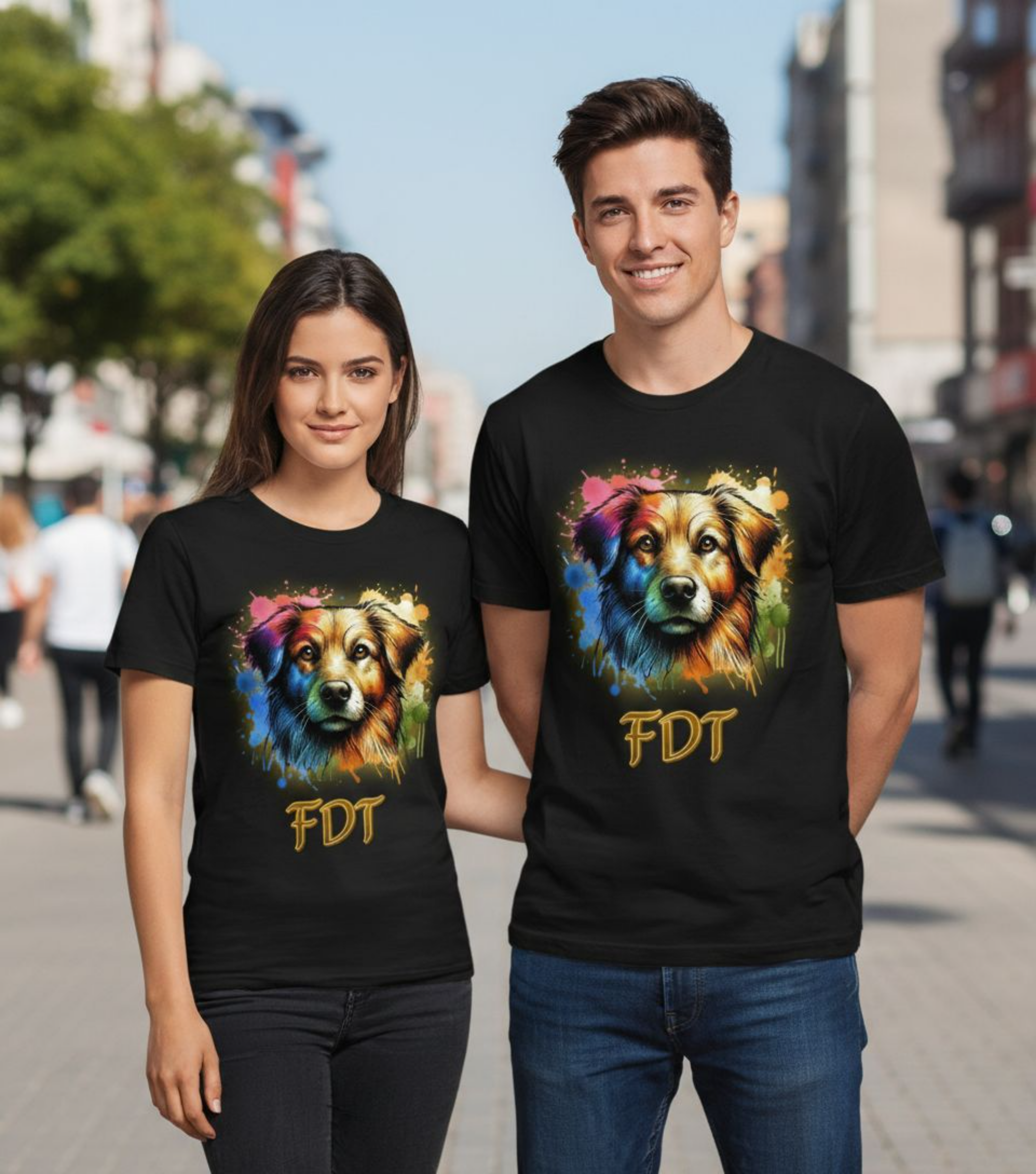 FDT Dog Tee | Subtle Anti-Trump Statement