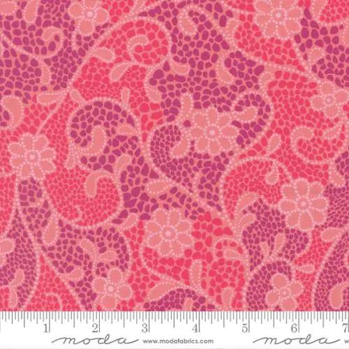 Parlor Good Vibes Only Rose Cotton 44"/45" Fabric Per Yard