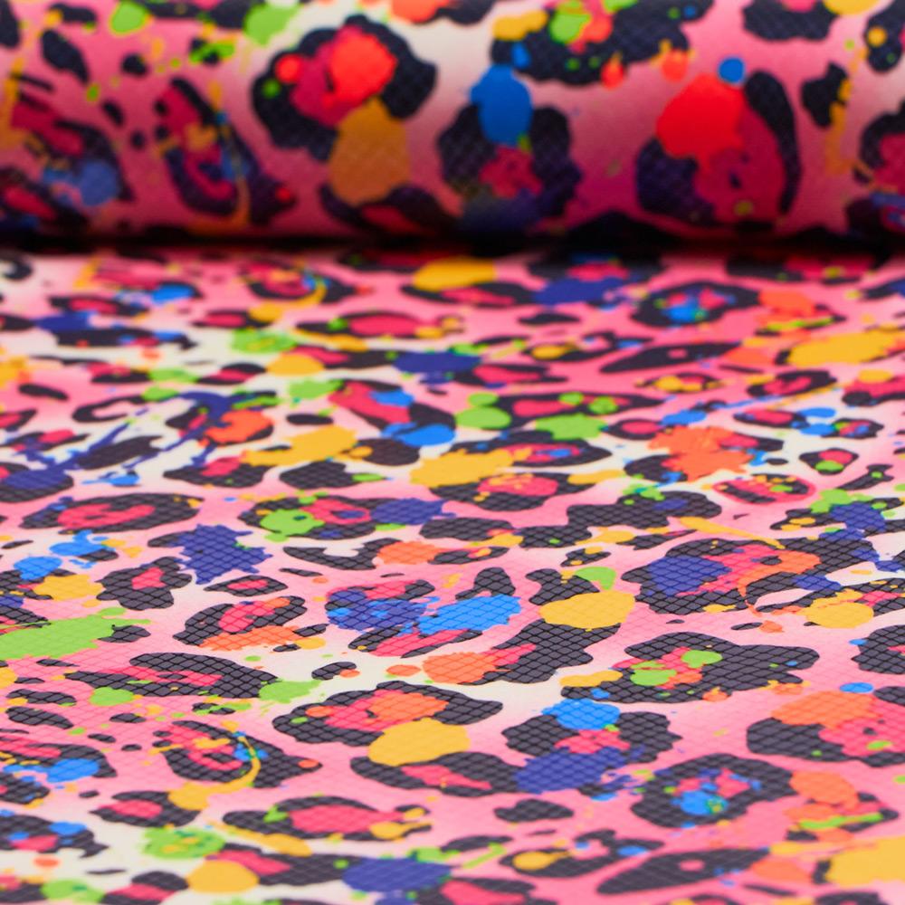 Party Animal Foil Printed Spandex Fabric | CDW