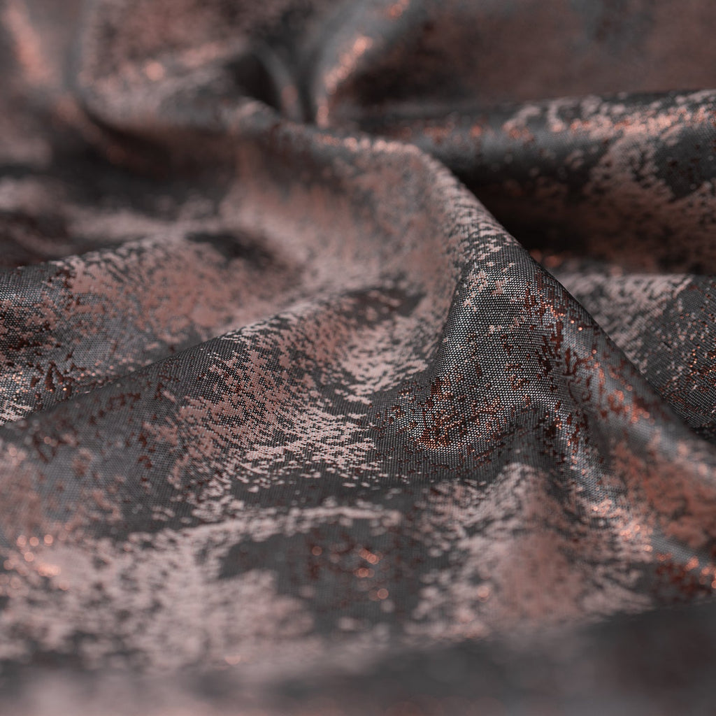 Pink Passion Metallic Brocade Fabric | CDW