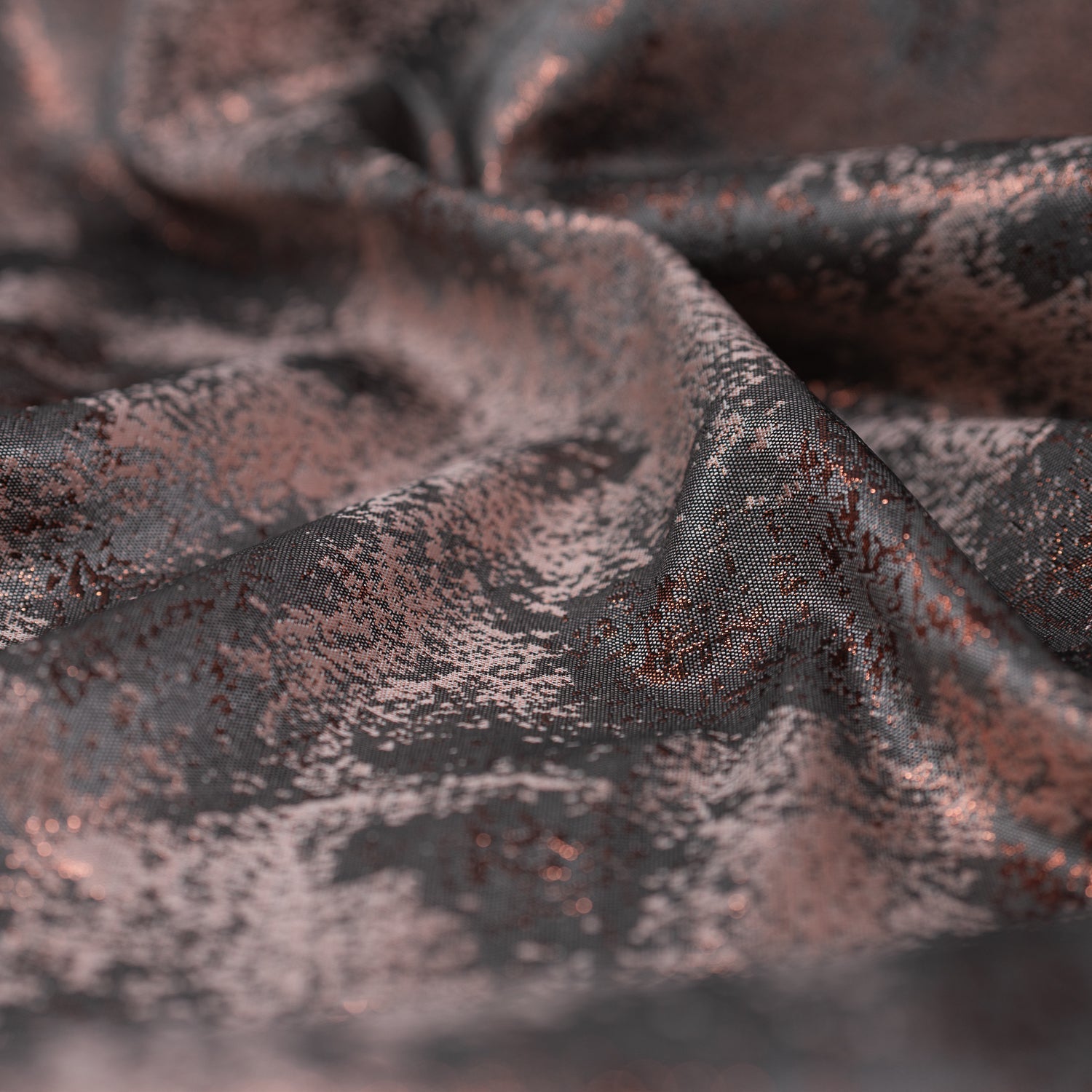 Pink Passion Metallic Brocade Fabric | CDW