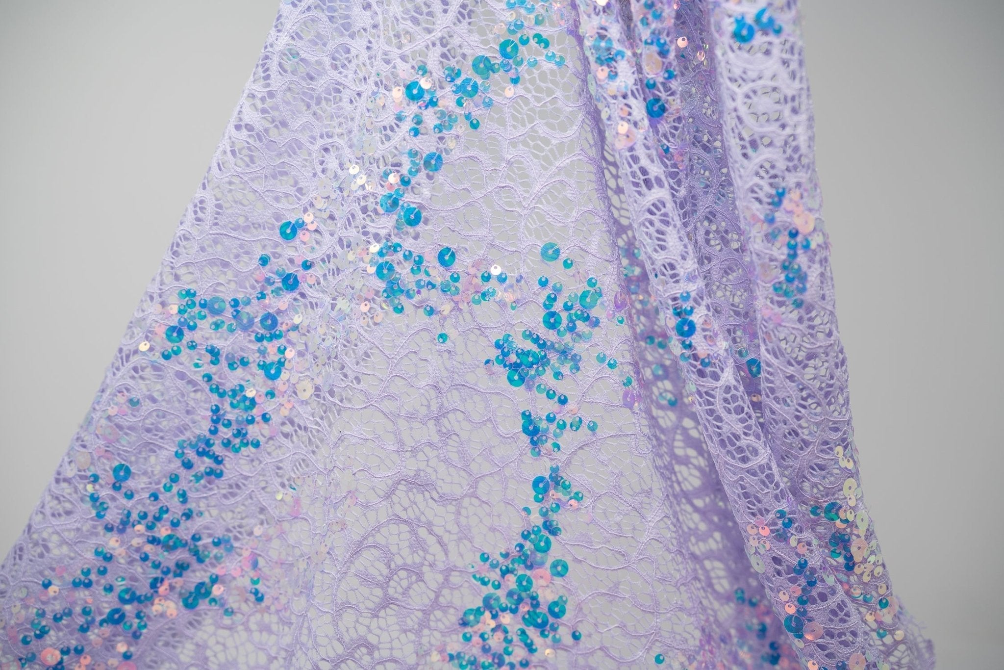 Precious Stretch Lace Sequin Fabric | CDW