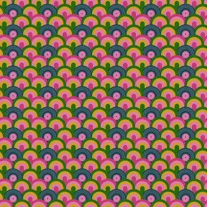 Press Play Rainbow Record 43"/44" Fabric Per Yard