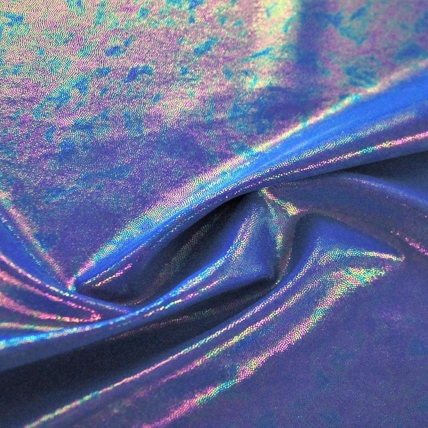 Prismatic Foiled Spandex Fabric | CDW