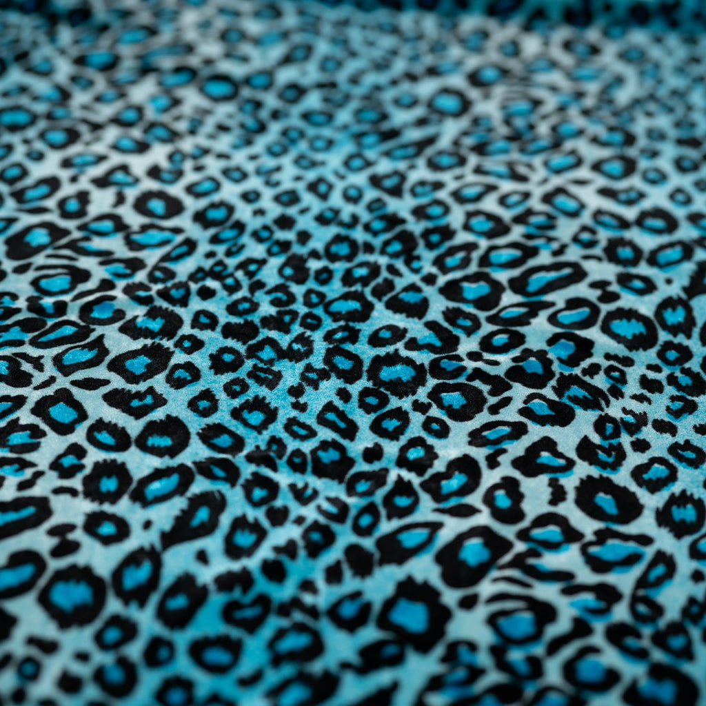 Pug Leopard Primo Stretch Velvet Fabric | CDW