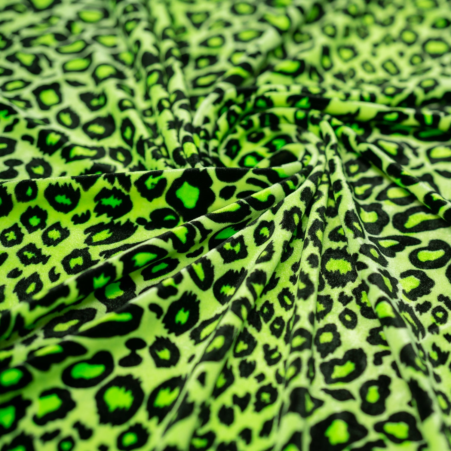 Pug Leopard Primo Stretch Velvet Fabric | CDW
