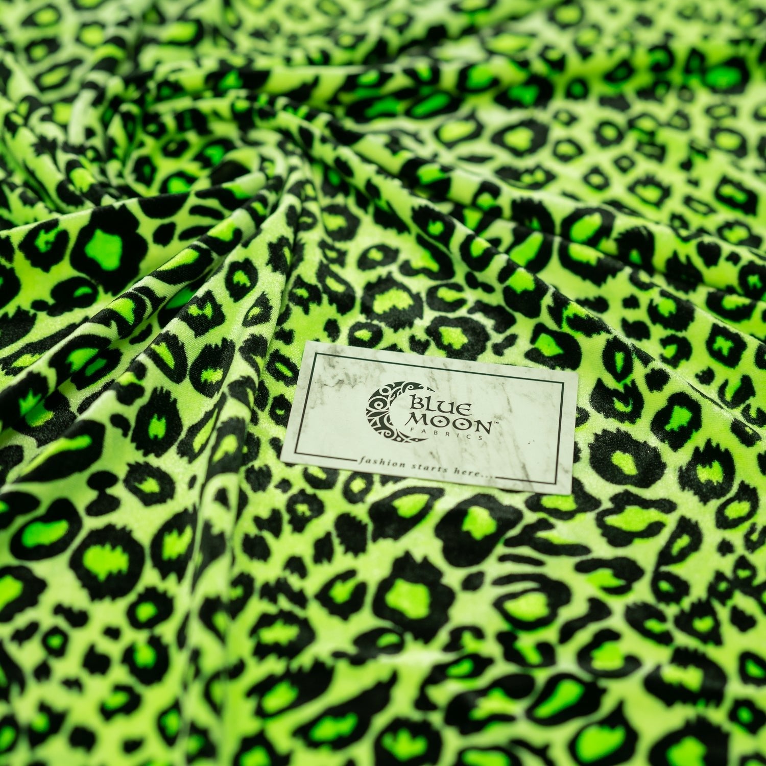 Pug Leopard Primo Stretch Velvet Fabric | CDW