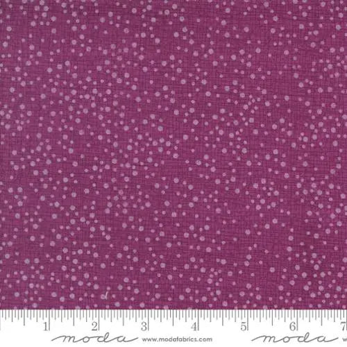 Purple Dahli Superbloom Dotty Thatched 44"/45" Fabric Per Yard