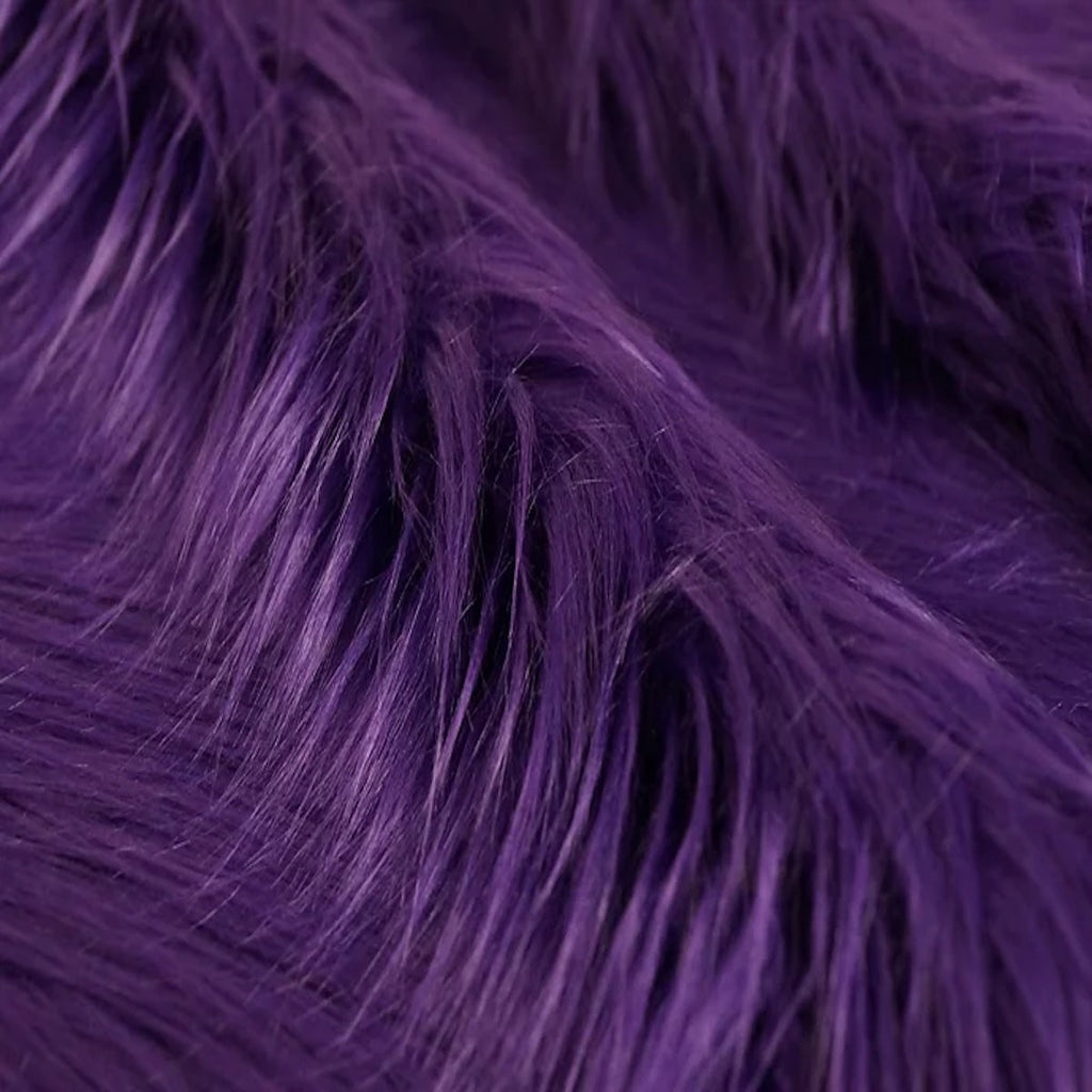 Shaggy Long Pile Faux Fur Fabric (4" Pile)
