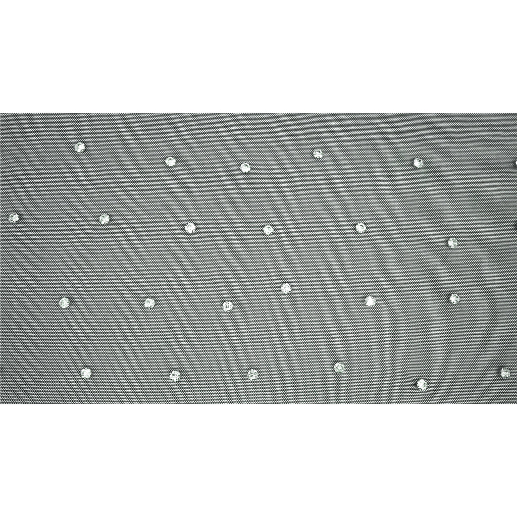 Stellar Rhinestone Stretch Mesh Fabric | CDW