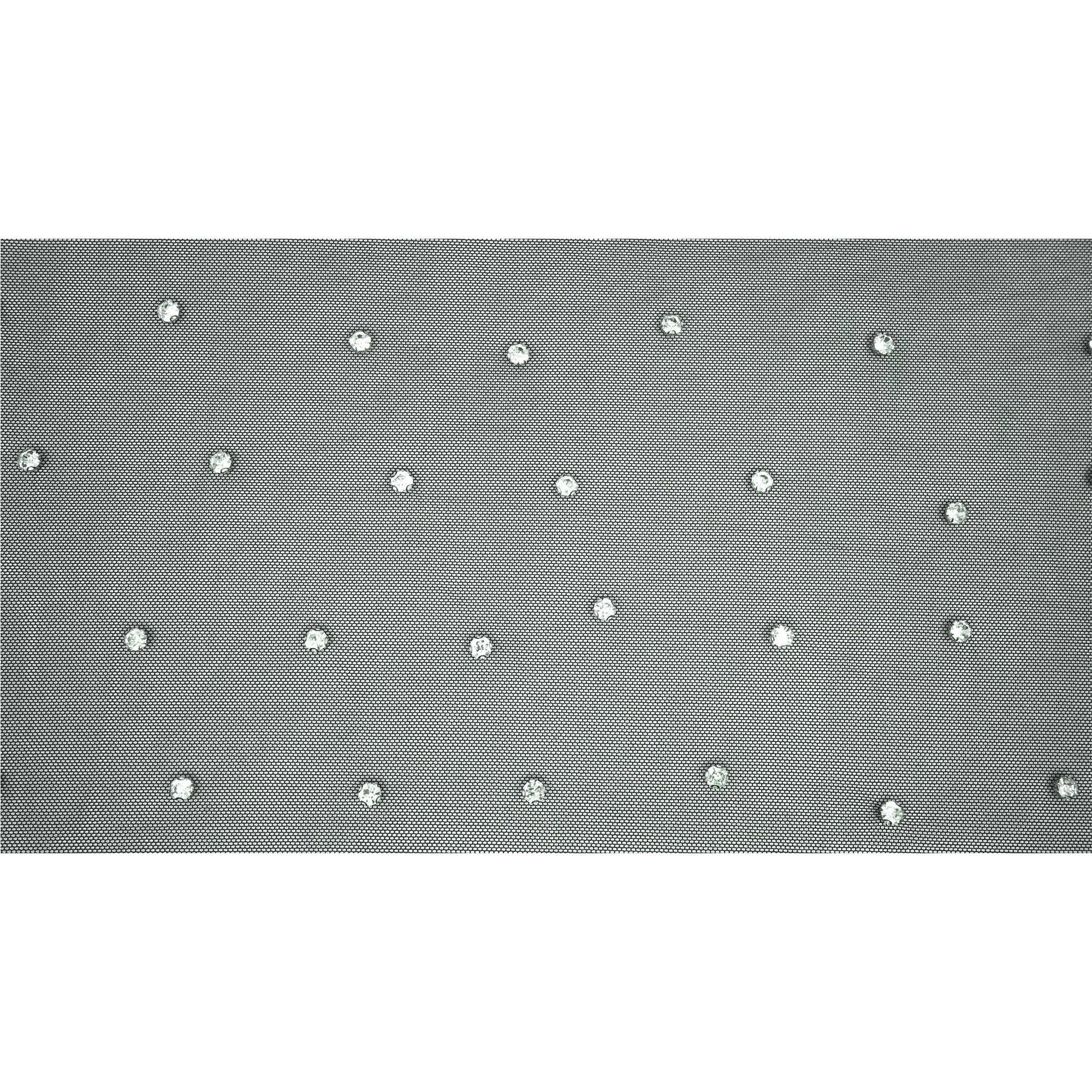 Stellar Rhinestone Stretch Mesh Fabric | CDW