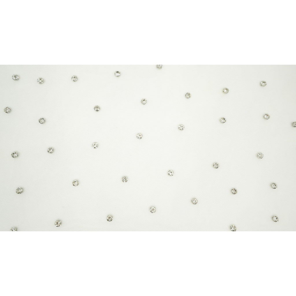 Stellar Rhinestone Stretch Mesh Fabric | CDW