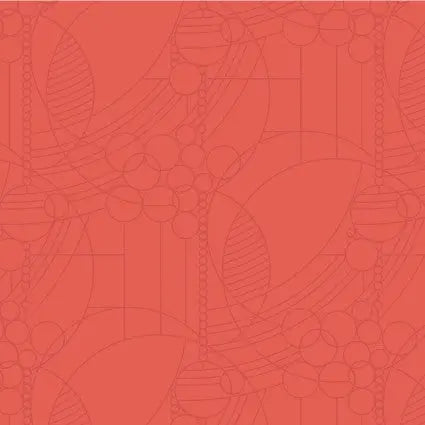 Red Bright Palette March Balloons Cotton Wideback Fabric per yard