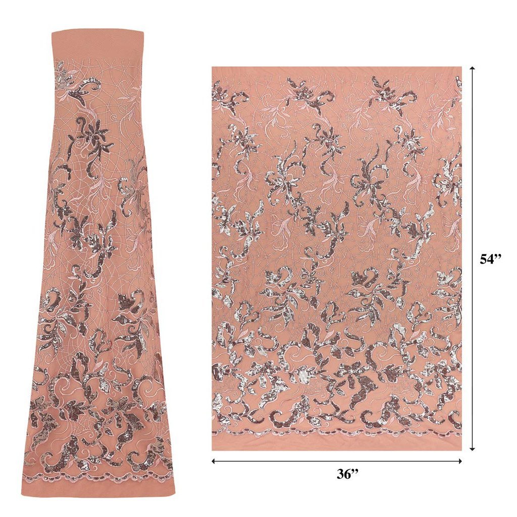 Renaissance Stretch Mesh Sequin Fabric | CDW