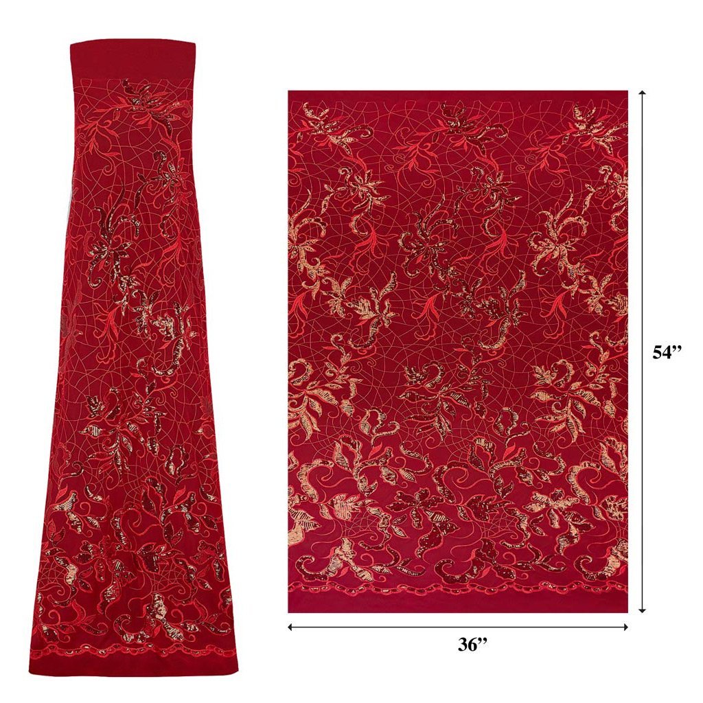 Renaissance Stretch Mesh Sequin Fabric | CDW