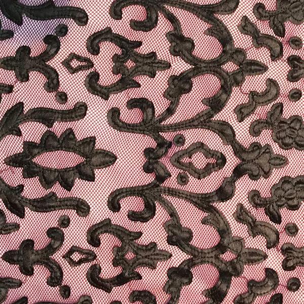 Renee Embroidered Mesh Fabric | CDW