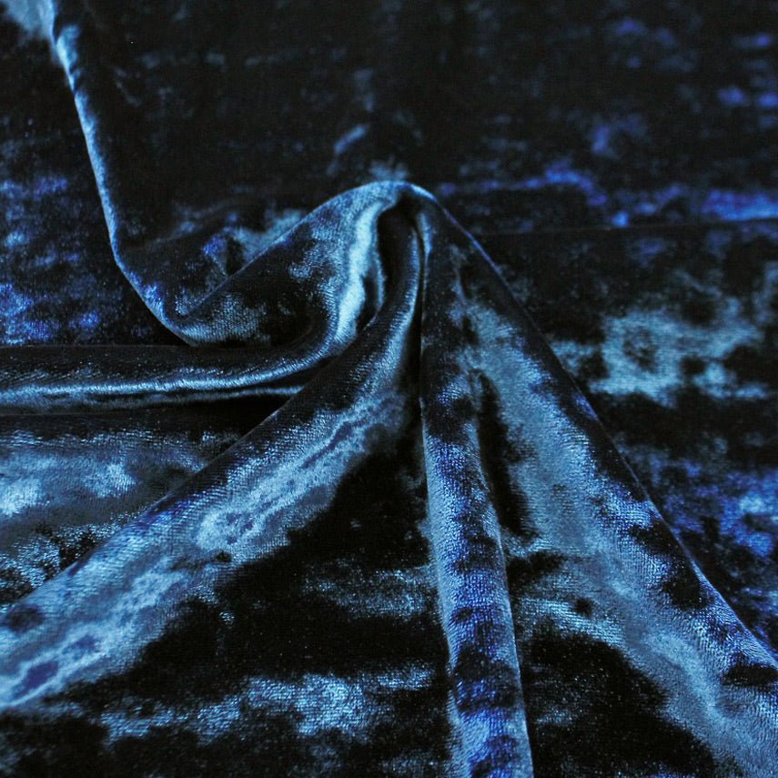 Revival Crushed Stretch Velvet Fabric | CDW