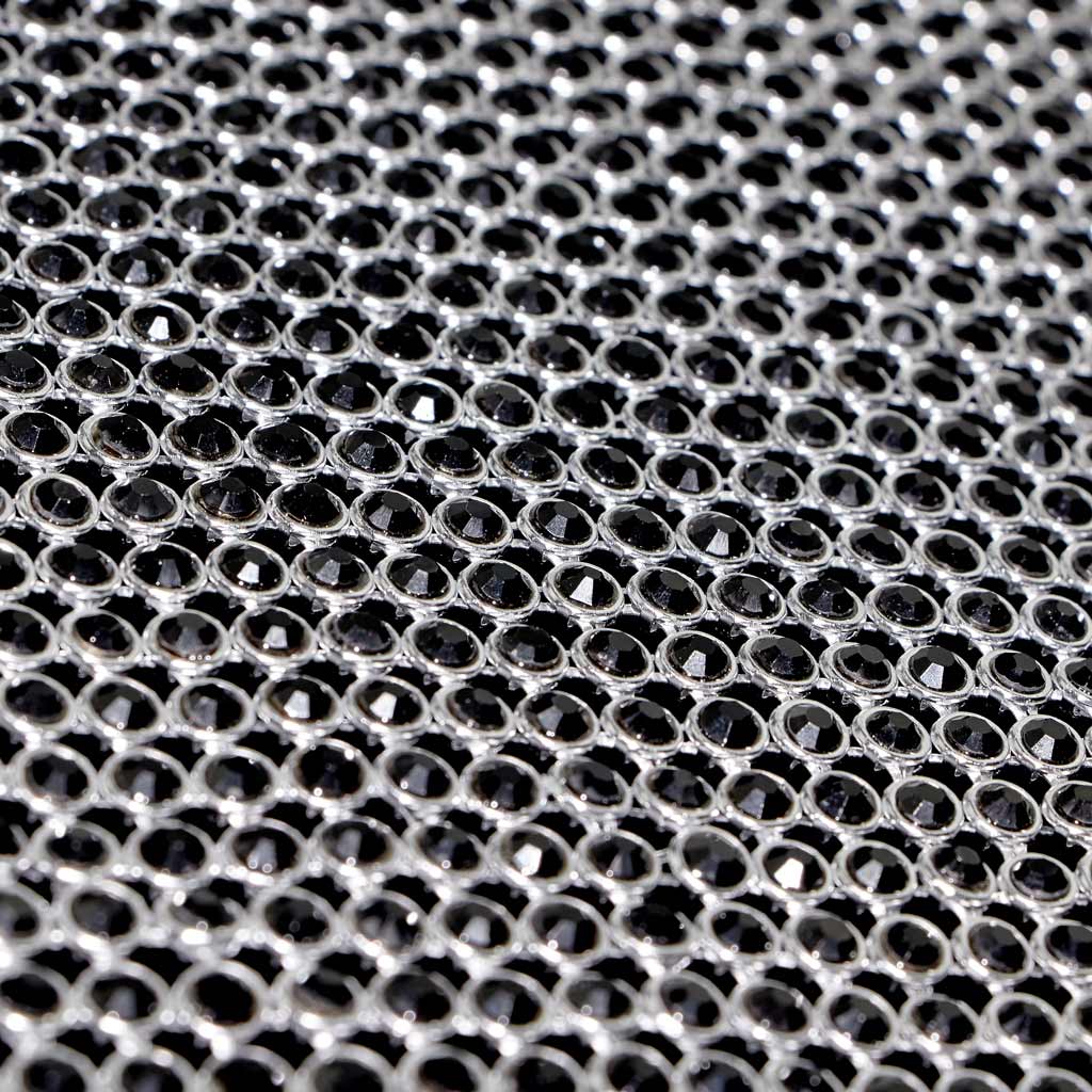 Rhinestone Aluminum Scale Mesh | CDW