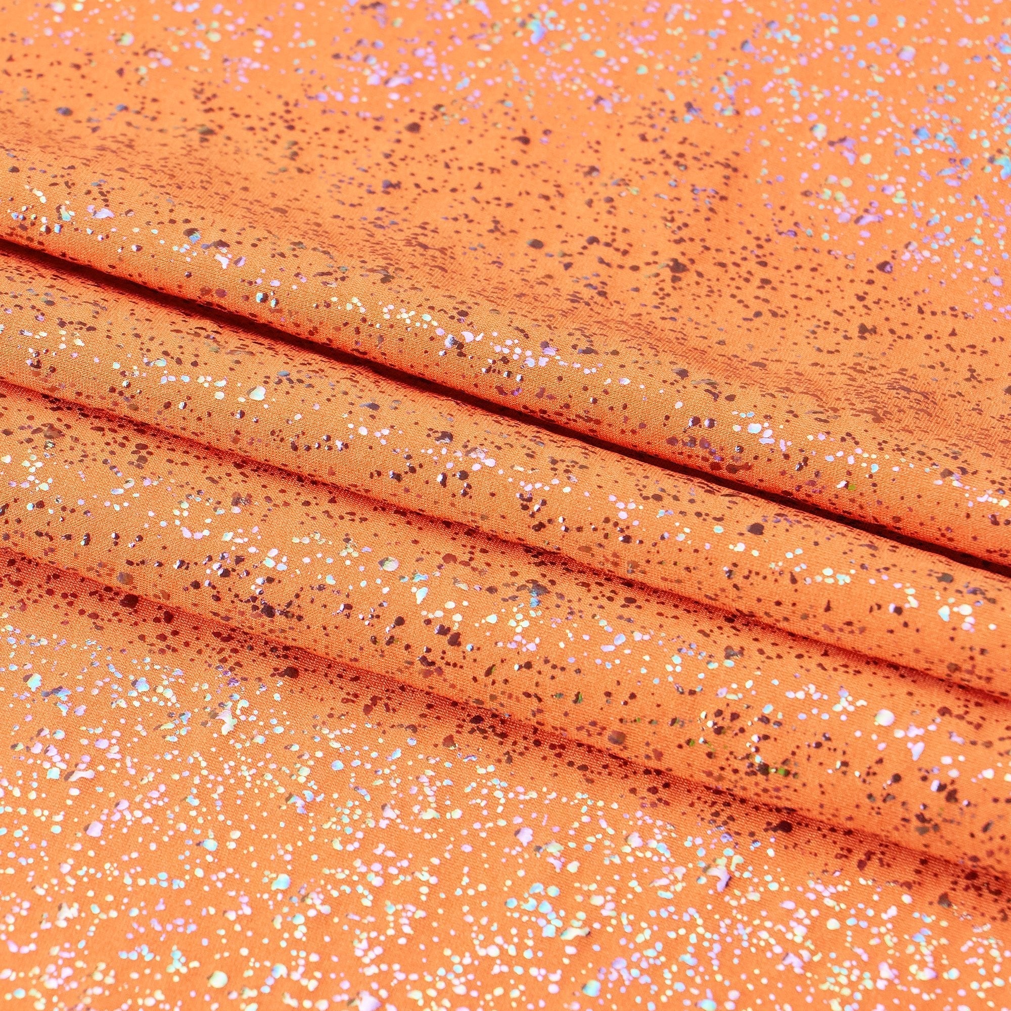 Robins Egg Speckle Spandex Fabric | CDW