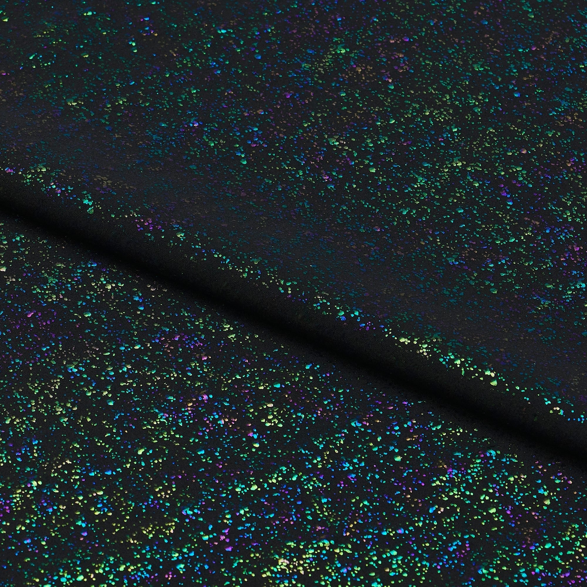 Robins Egg Speckle Spandex Fabric | CDW