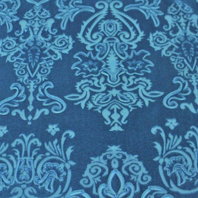 Royalty Embossed Stretch Velvet Fabric | CDW