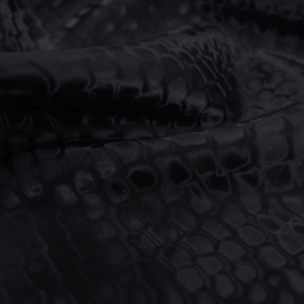 Serpent Polyester spandex Slick Vinyl Fabric | CDW