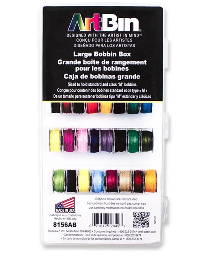 Large Plastic Bobbin Box