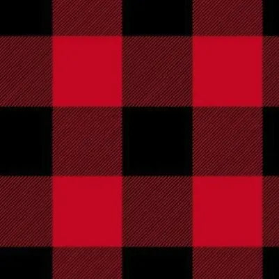 Red Buffalo Plaid Cotton Wideback Fabric per yard