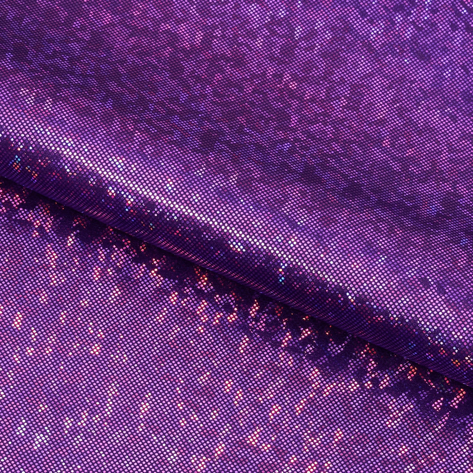 Shattered Glass Foiled Spandex Fabric | CDW