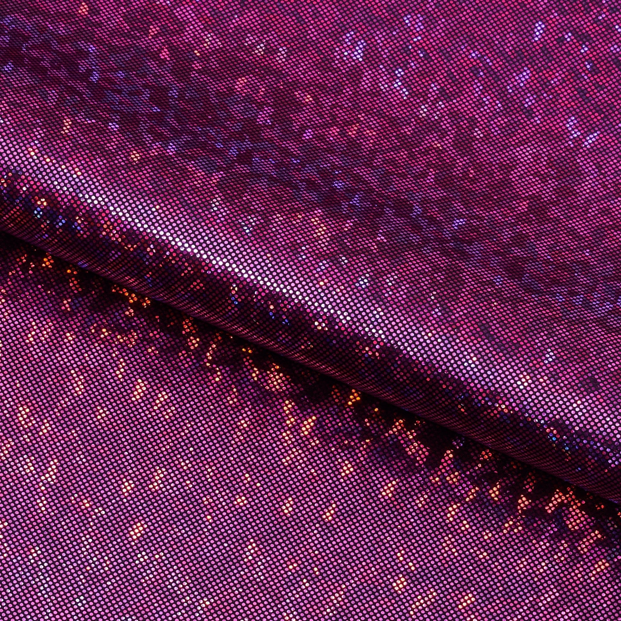 Shattered Glass Foiled Spandex Fabric | CDW