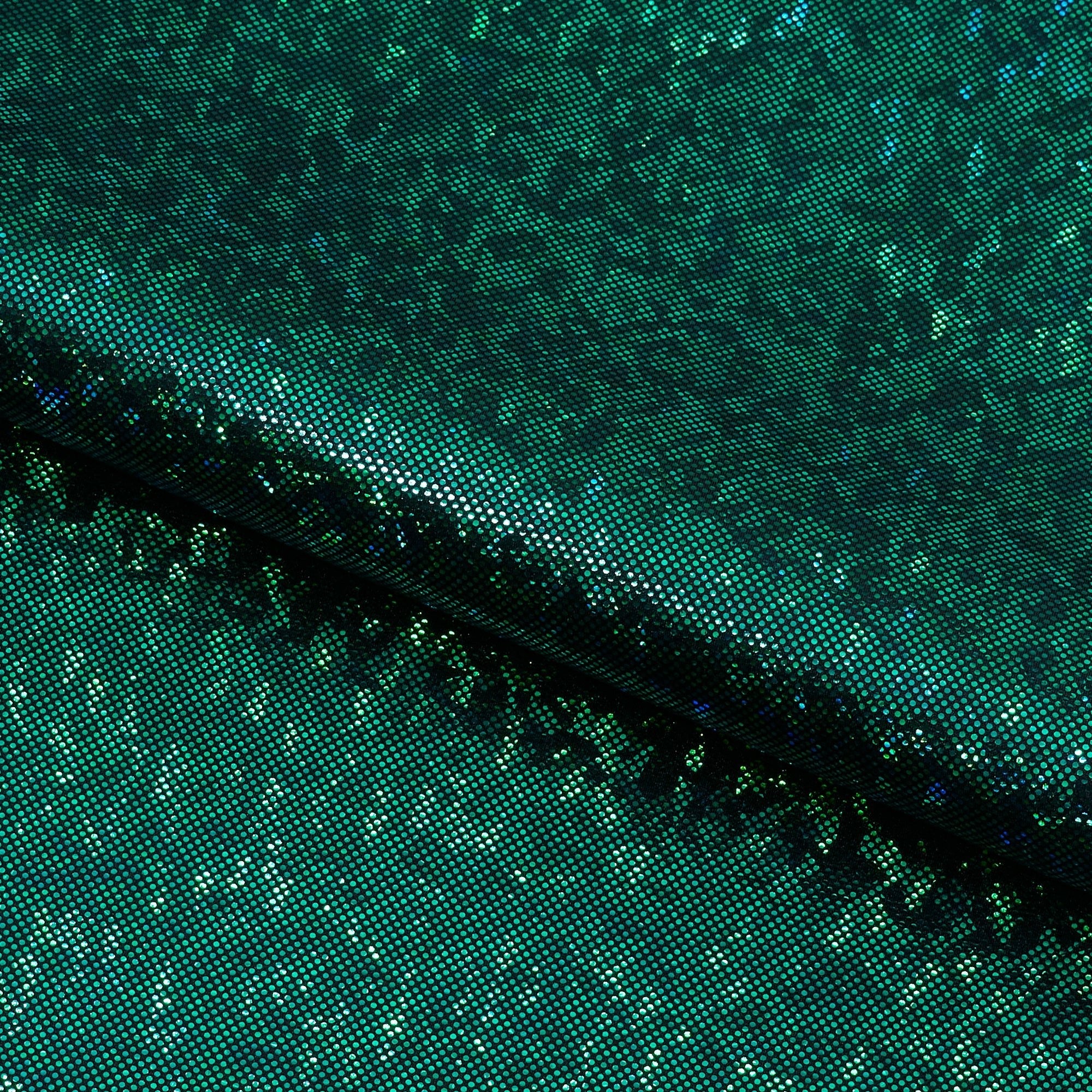 Shattered Glass Foiled Spandex Fabric | CDW