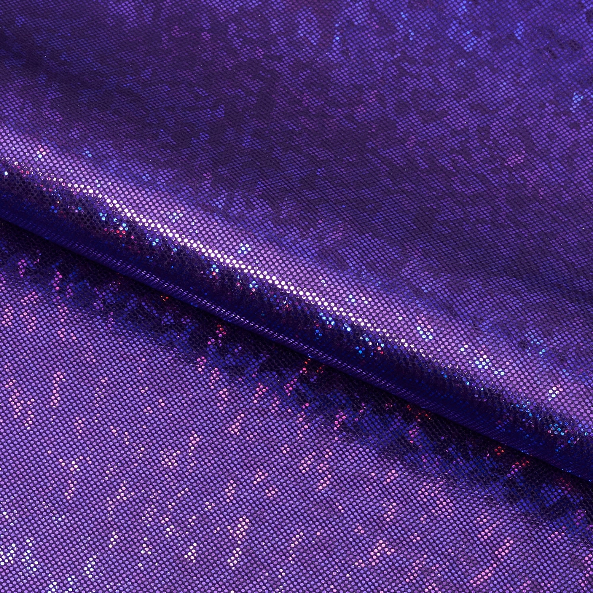 Shattered Glass Foiled Spandex Fabric | CDW