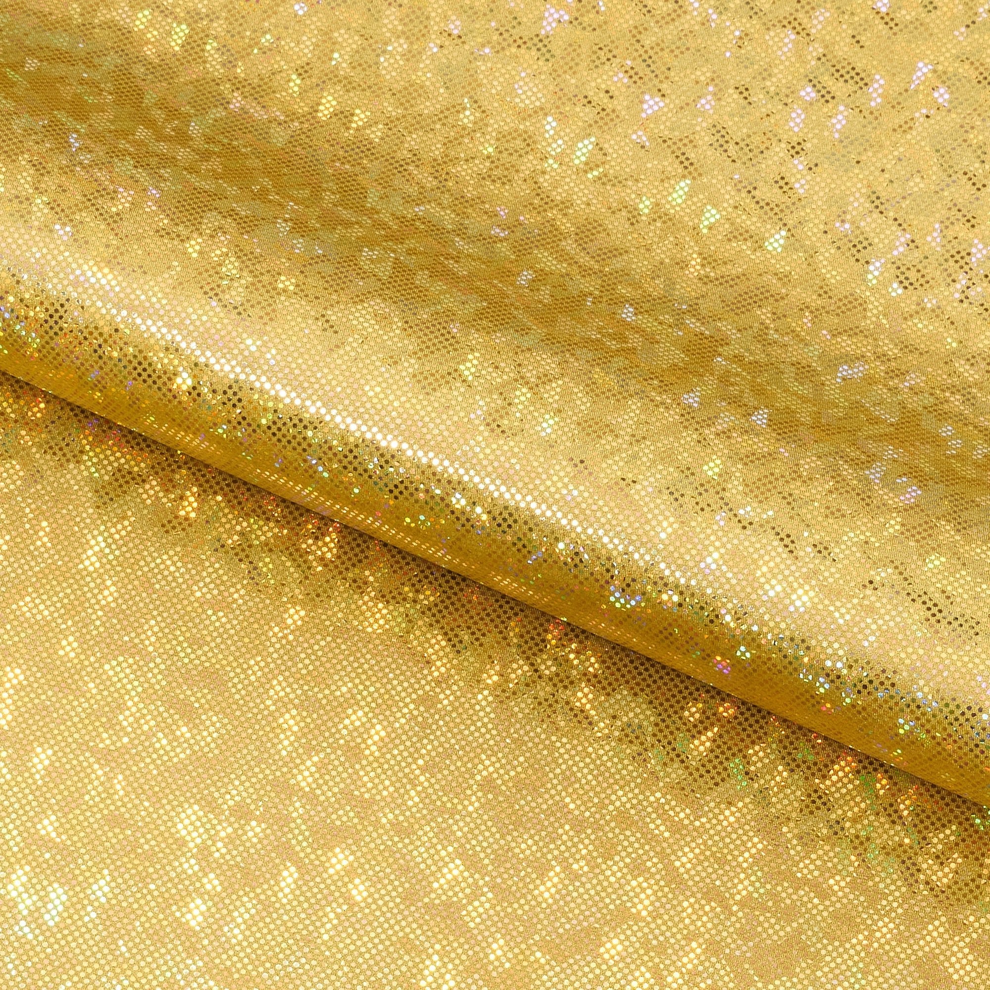Shattered Glass Foiled Spandex Fabric | CDW