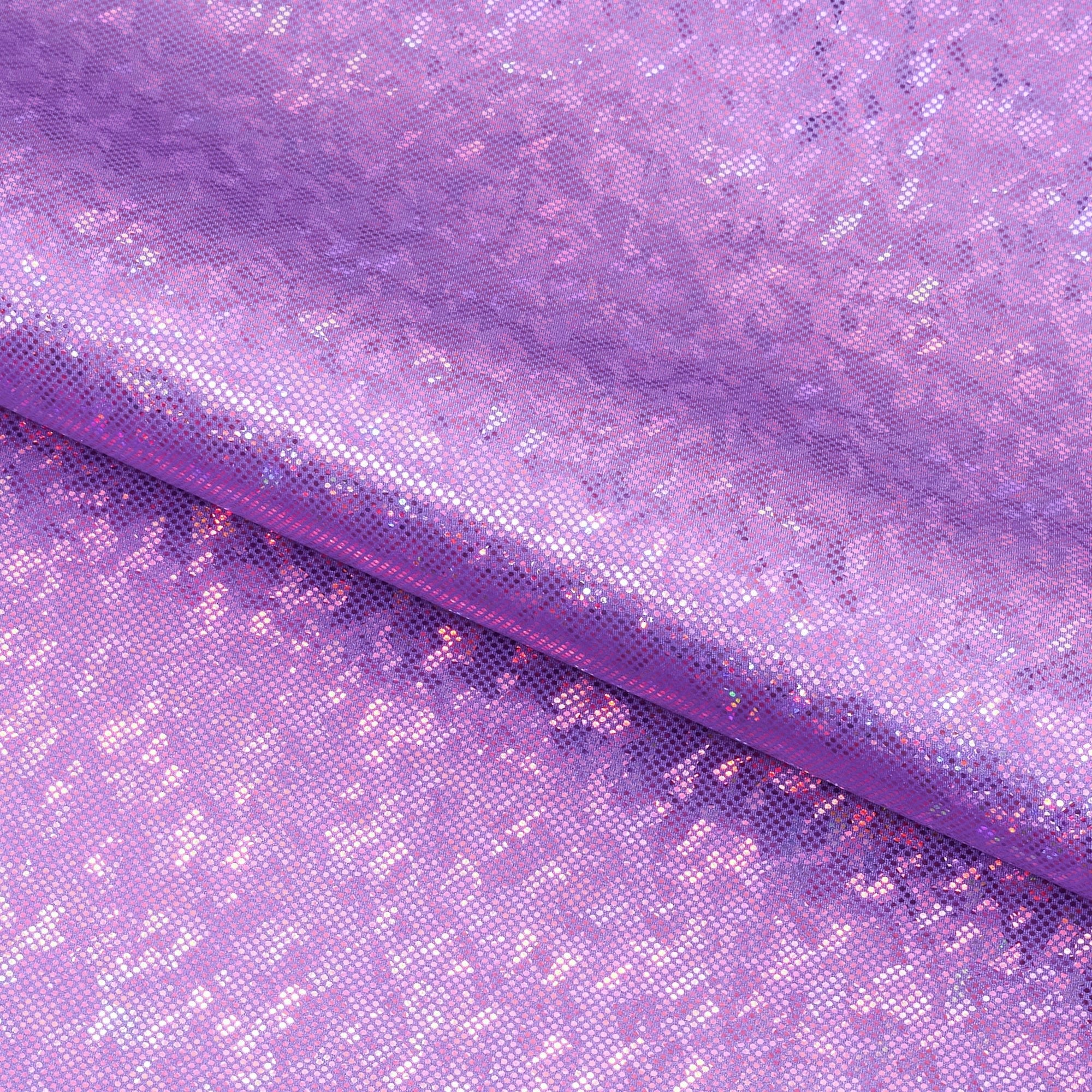 Shattered Glass Foiled Spandex Fabric | CDW