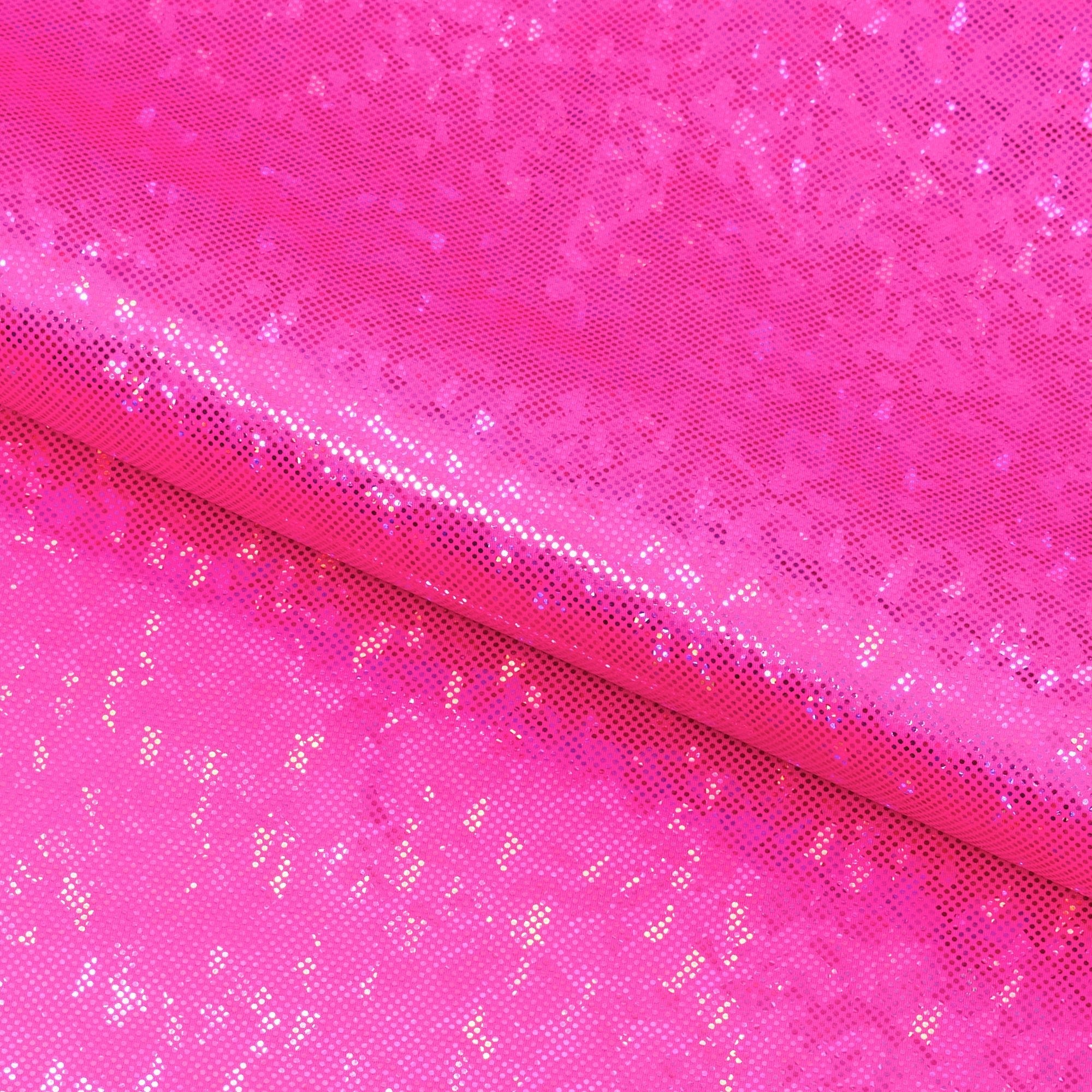 Shattered Glass Foiled Spandex Fabric | CDW