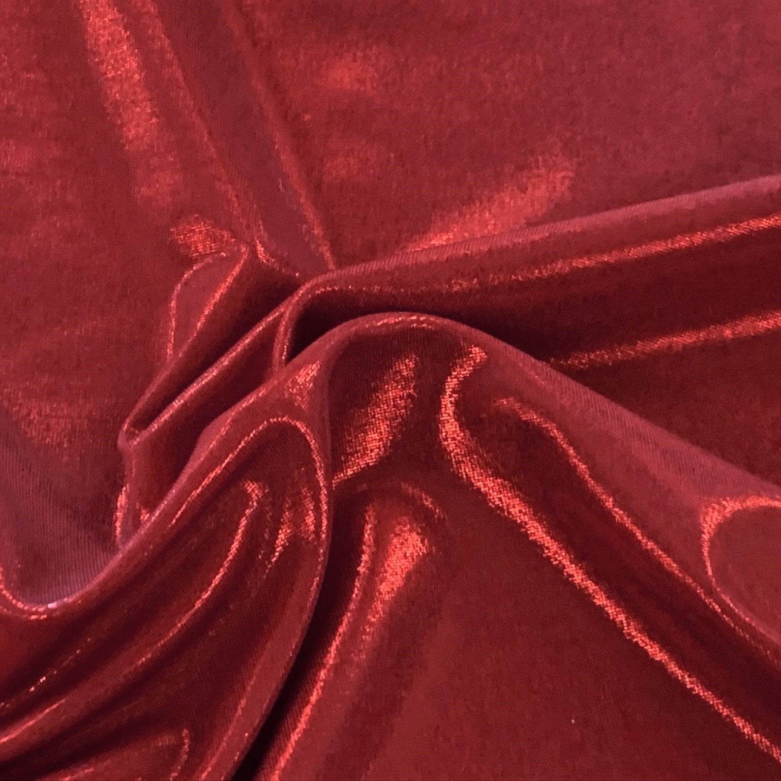 Sheen Foiled Spandex Fabric | CDW