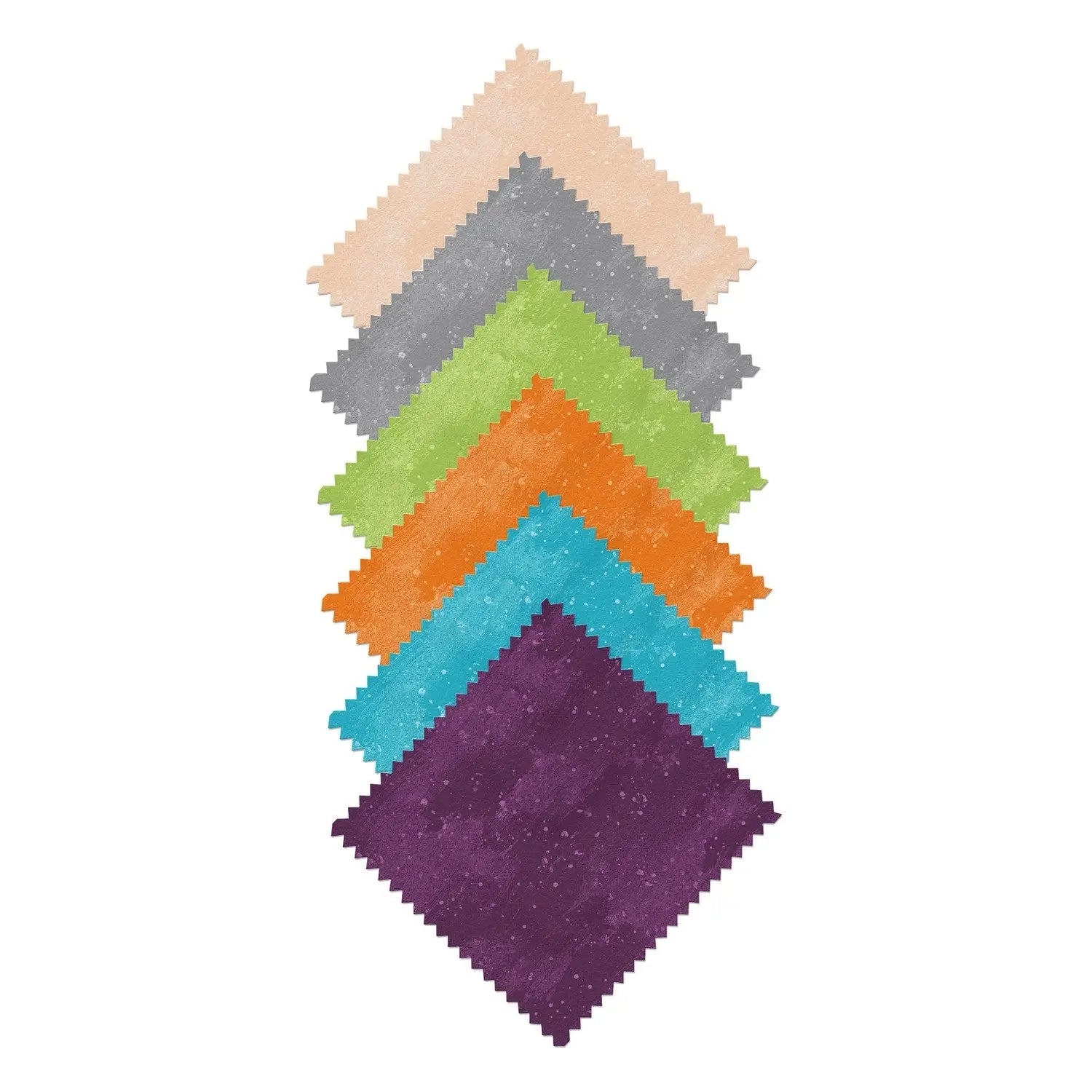 Shimmer Tonals Charms 5 Inch Squares Multi Color Quilting Cotton Fabric