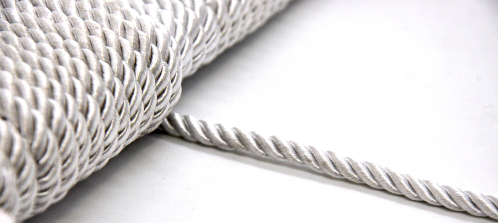 Softer Collection - 3/16" Width Cord without Lip (50 Yard Roll) - BC-1015-11 Grey