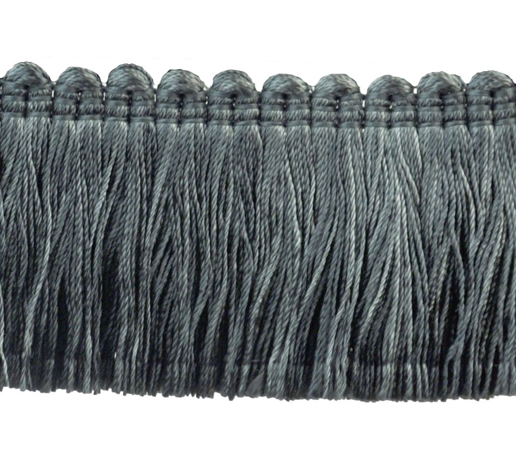 Sophisticated Collection 2" Brush Fringe (25 YD ROLL) in Teal - BF-4002-23