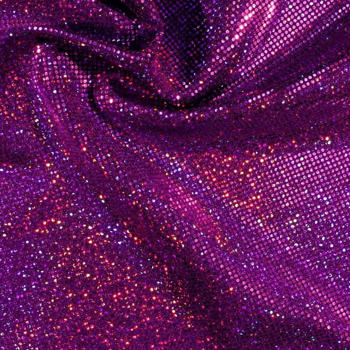Sparkles Foiled Spandex Fabric | CDW