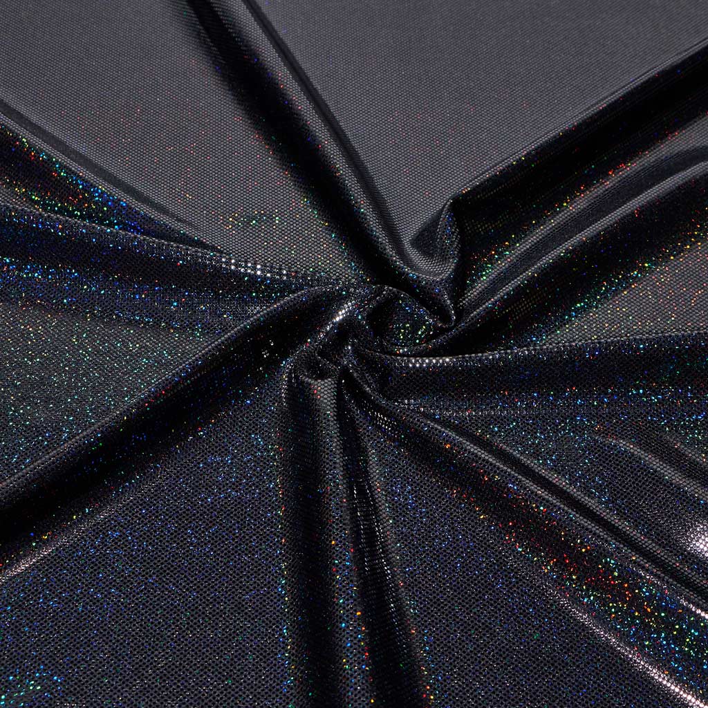 Sparkles Foiled Spandex Fabric | CDW