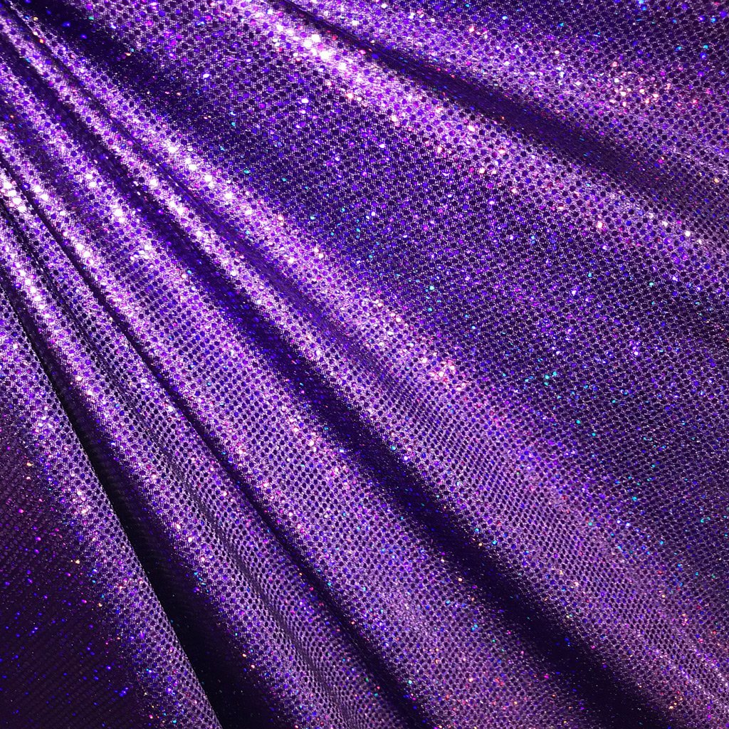 Sparkles Foiled Spandex Fabric | CDW