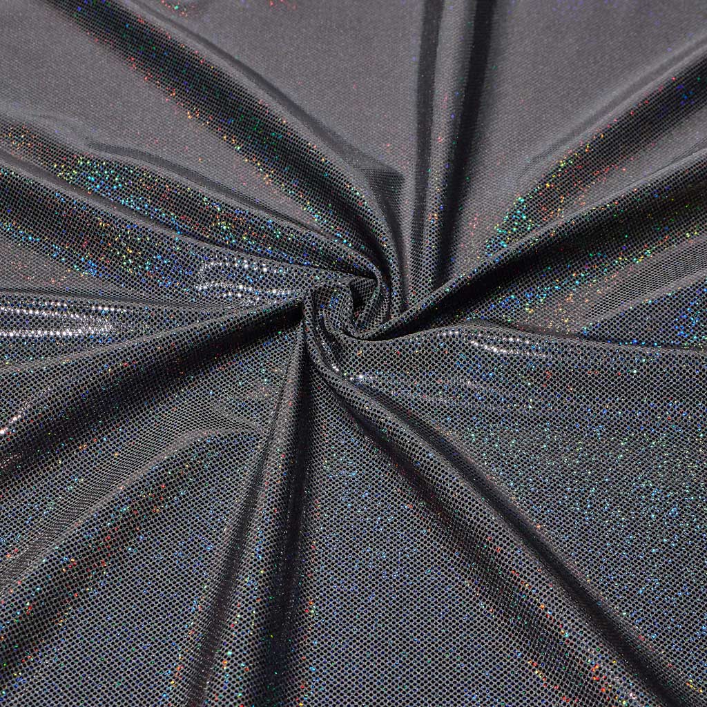 Sparkles Foiled Spandex Fabric | CDW