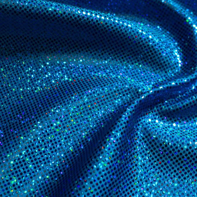 Sparkles Foiled Spandex Fabric | CDW