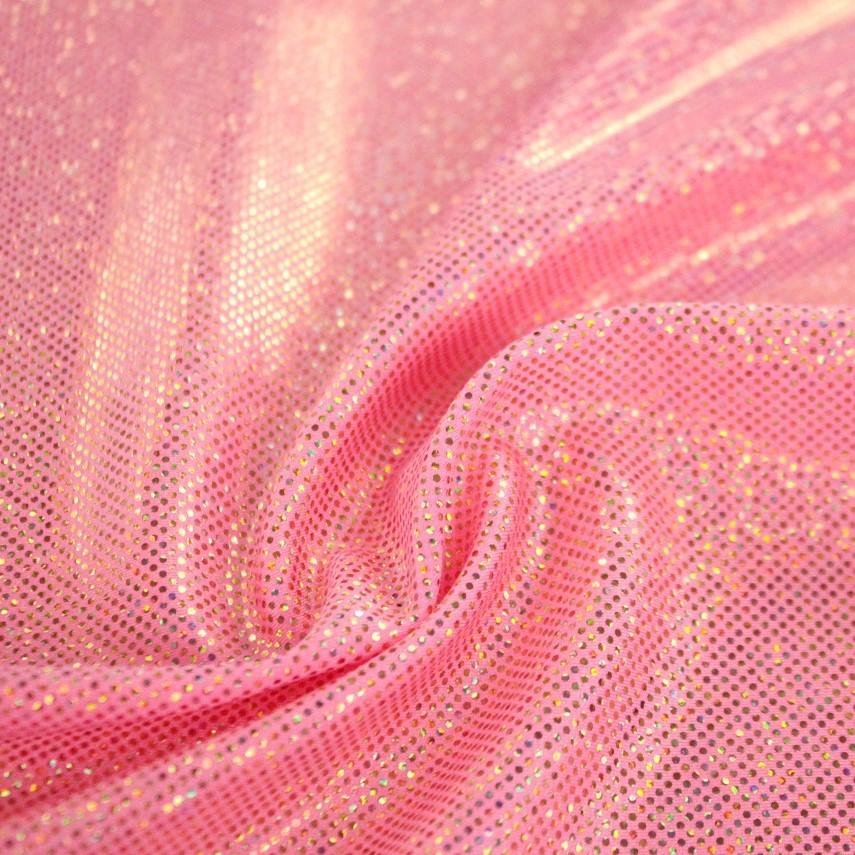 Sparkles Foiled Spandex Fabric | CDW